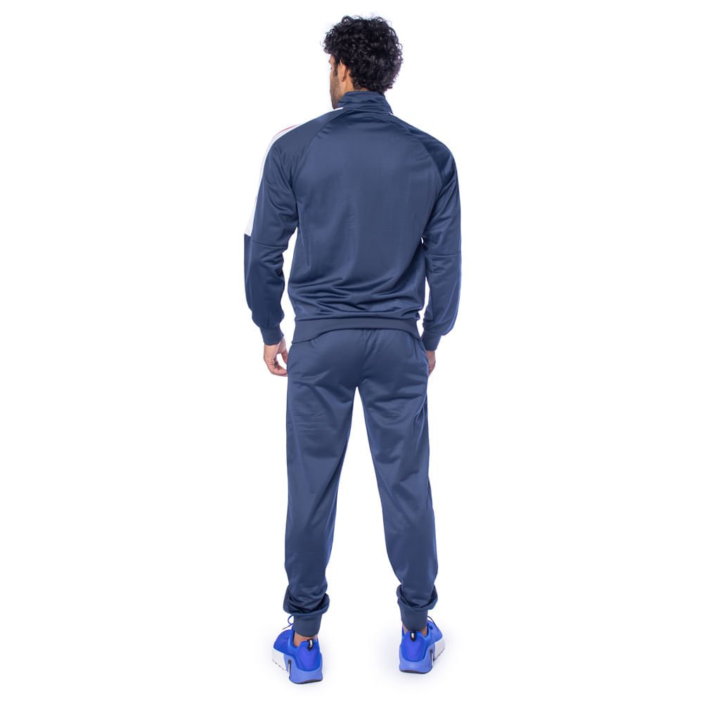 Agasalho Masculino Kappa Trilobal Vancouver Marinho Marinho 2