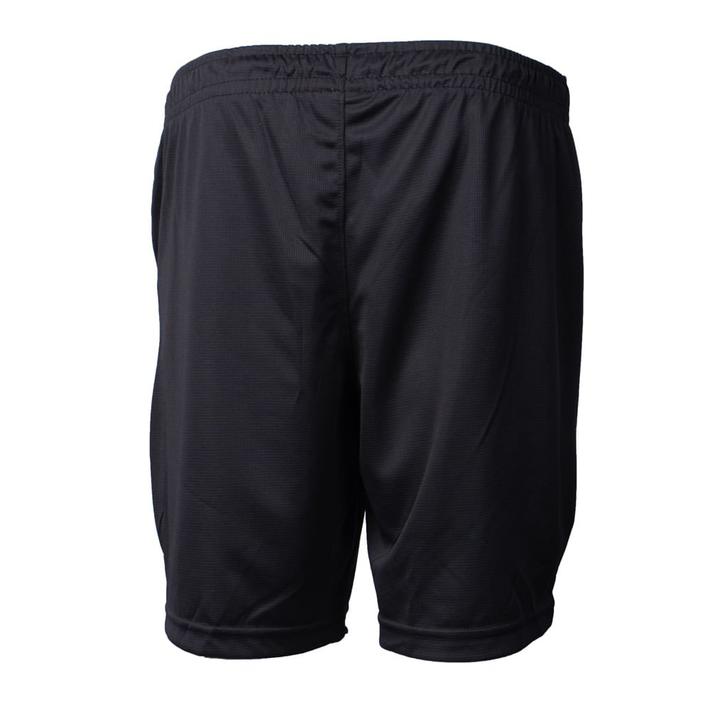 Bermuda Masculina Fila Sports Myler Logo Preto Preto 2