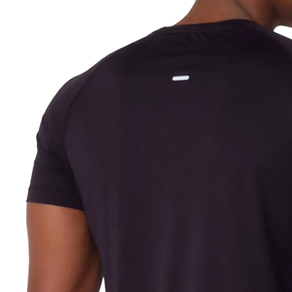 Camiseta Masculina Fila Running BIOTECH Preto Preto 4