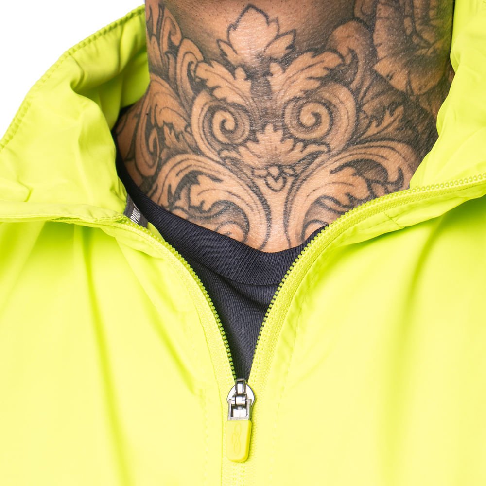Jaqueta Masculina Olympikus Corta Vento Essential Verde Neo Verde Neon 3