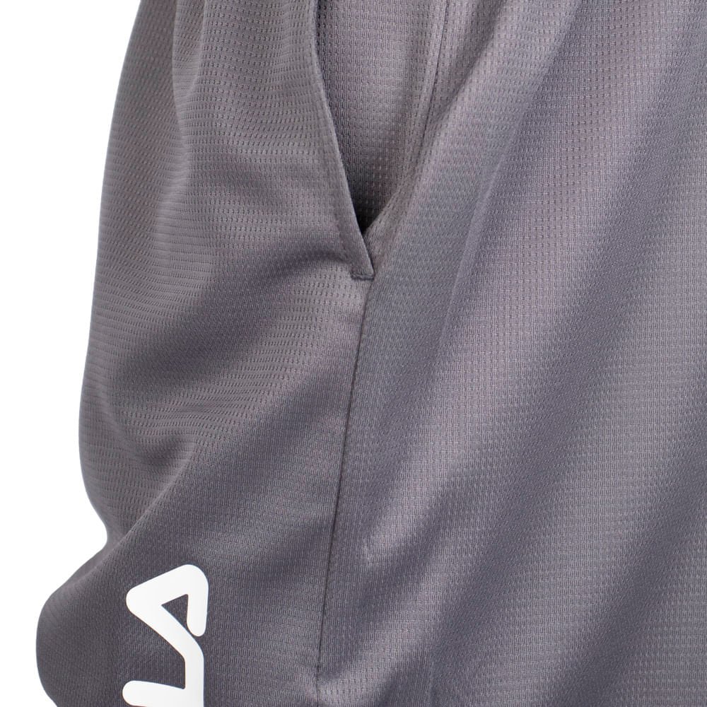 Bermuda Masculina Fila Sports Myler Cinza Cinza 4