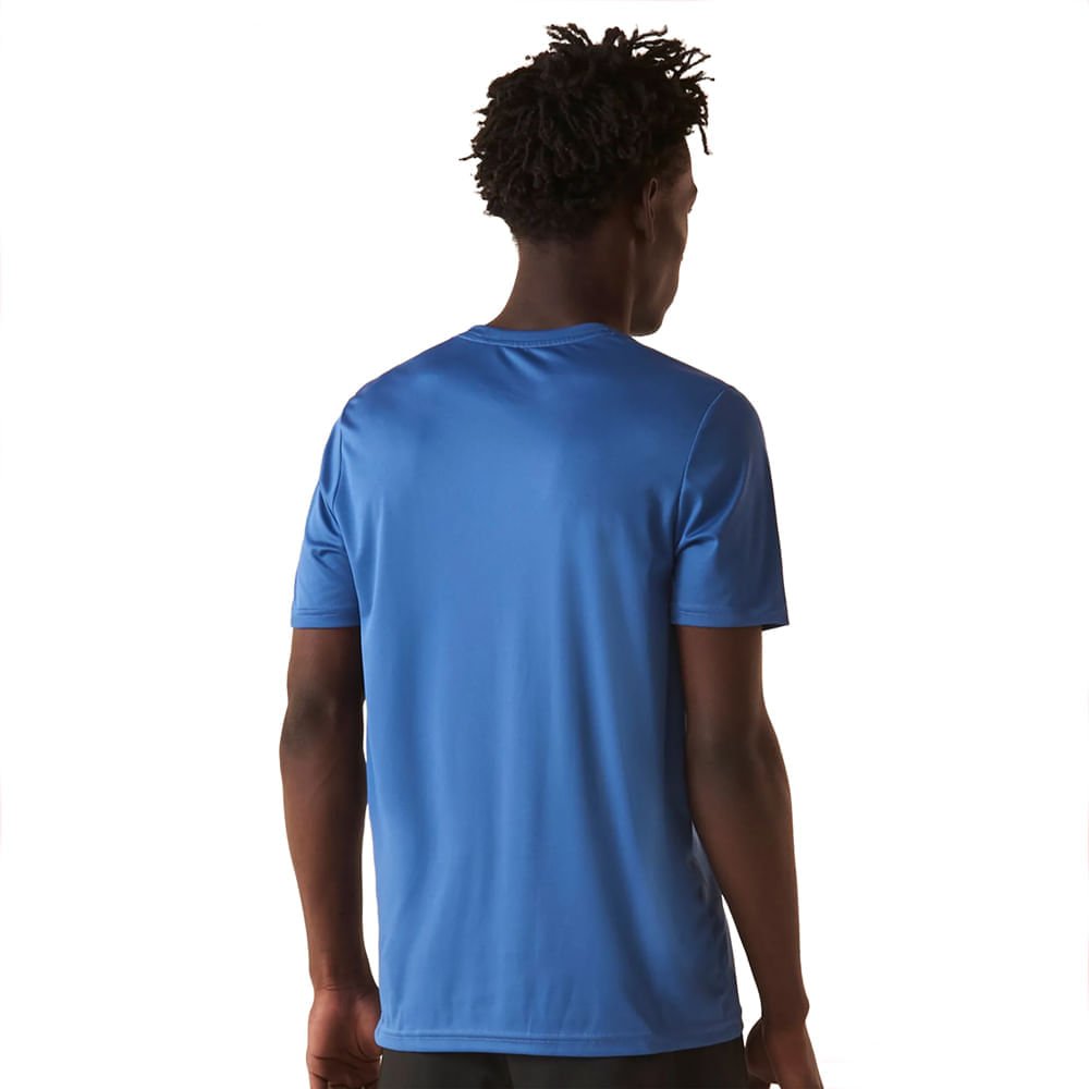 Camiseta Masculina Fila Basic Sports II Leve Tecnologia Azul Azul 2