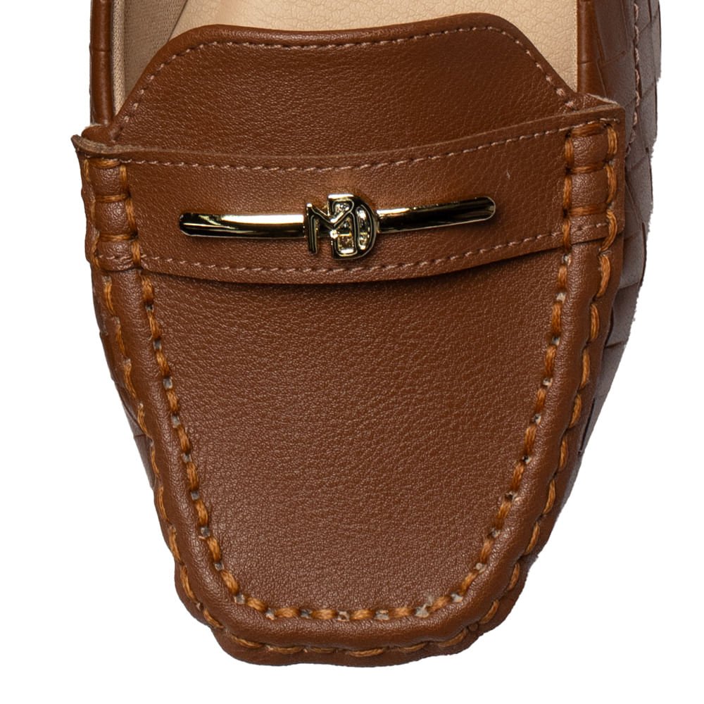 Mocassim Feminino Modare Napa Tresse Conforto Avela Avelã 5