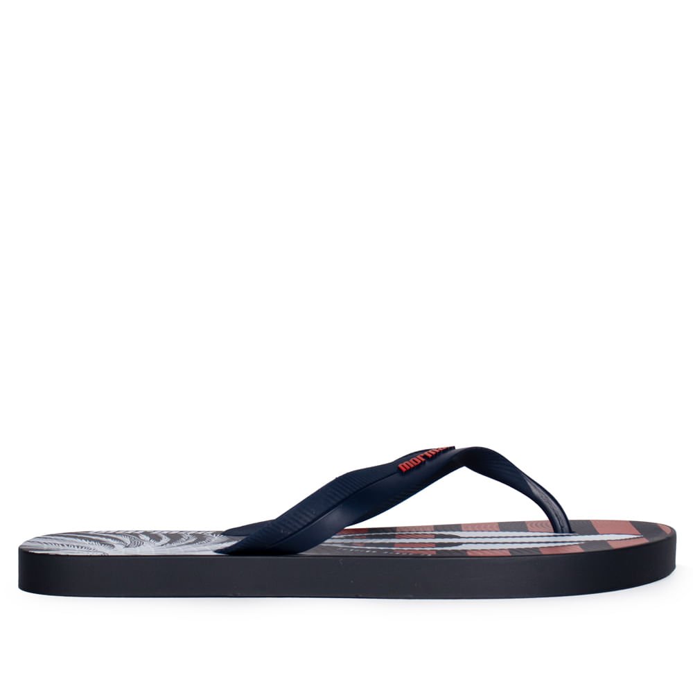 Chinelo Masculino Mormaii Tropical Estampa Azul/Vermelho Azul/Vermelho 2
