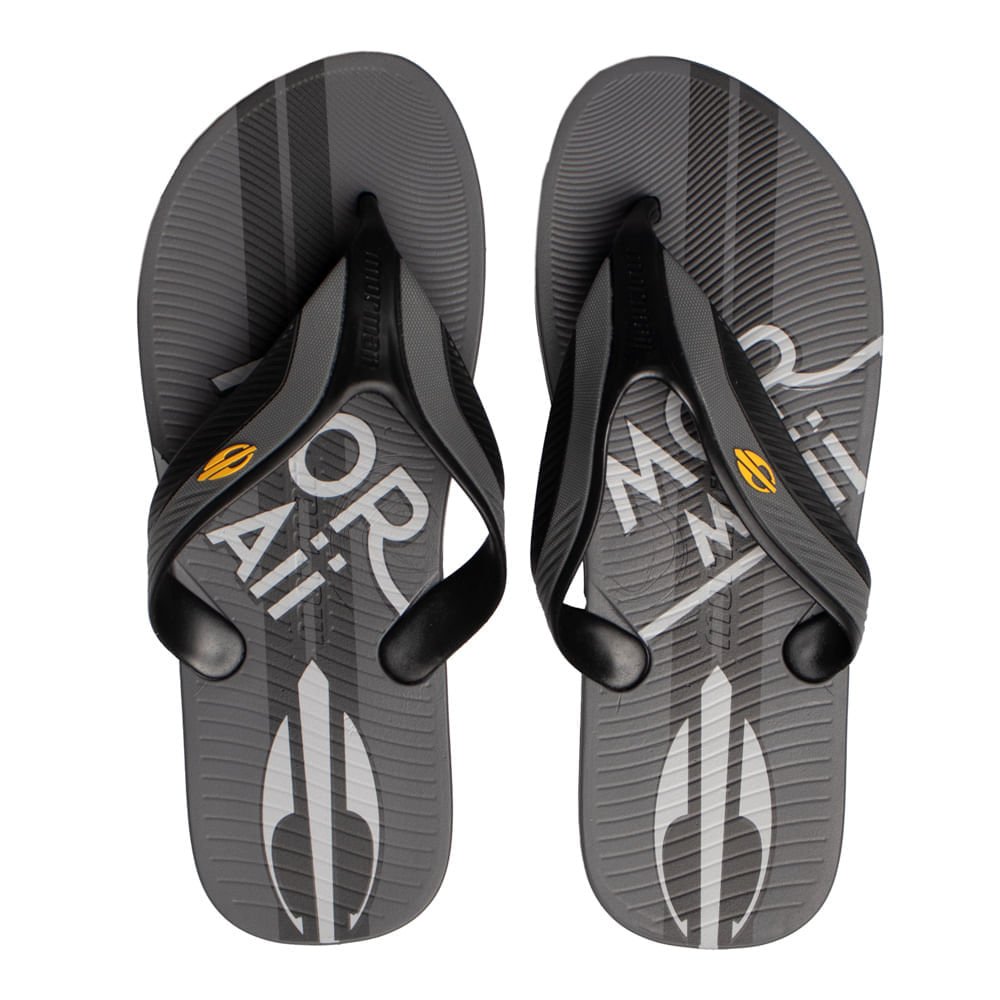 Chinelo Masculino Mormaii Neocycle Bicolor Cinza/Preto