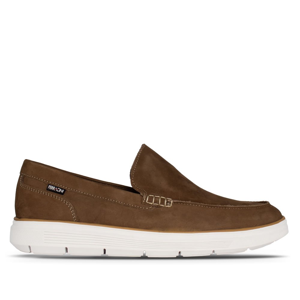 Sapato Masculino Ferracini Prisma Couro Marrom