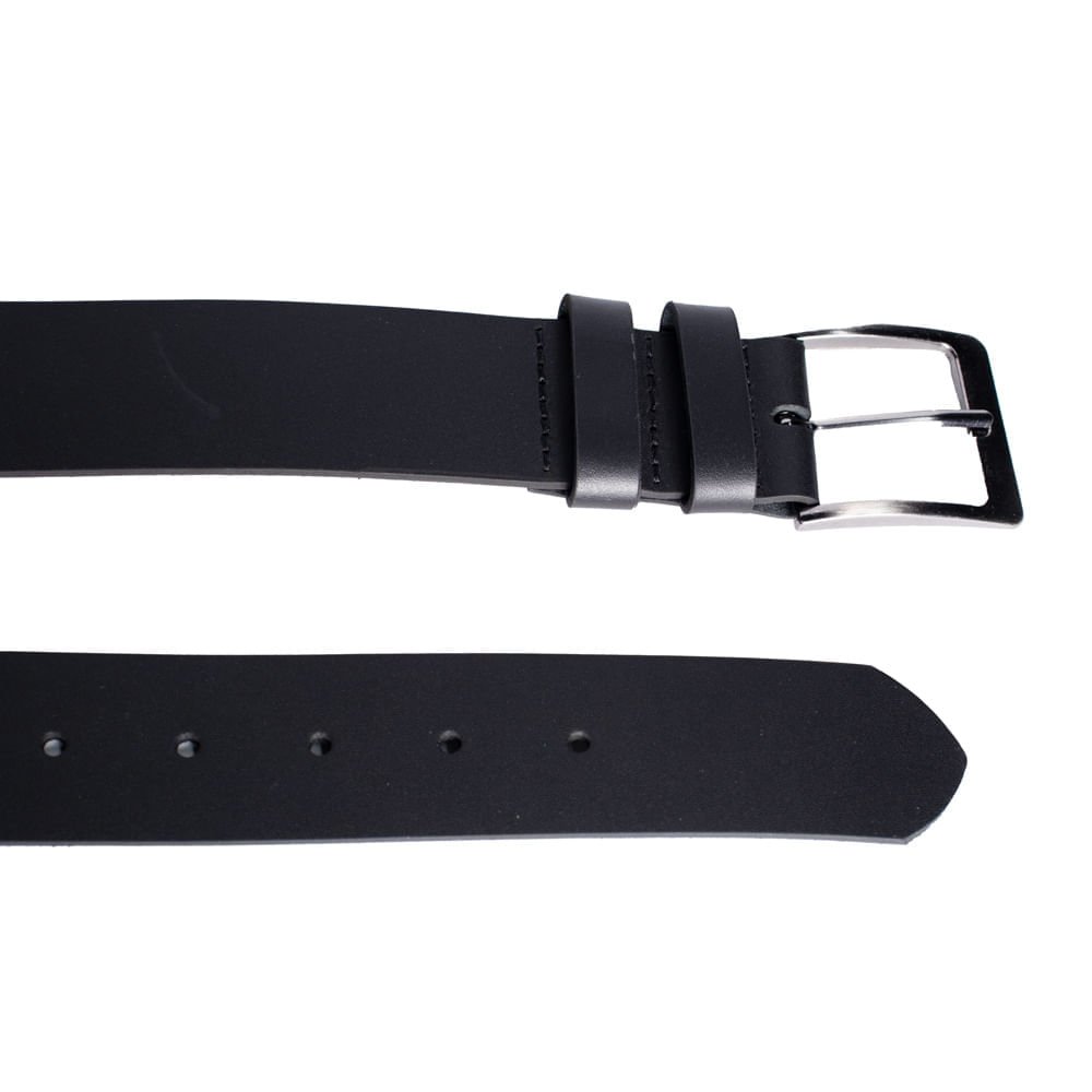 Cinto Masculino Fasolo G216374751 Couro Fivela Preto Preto 3