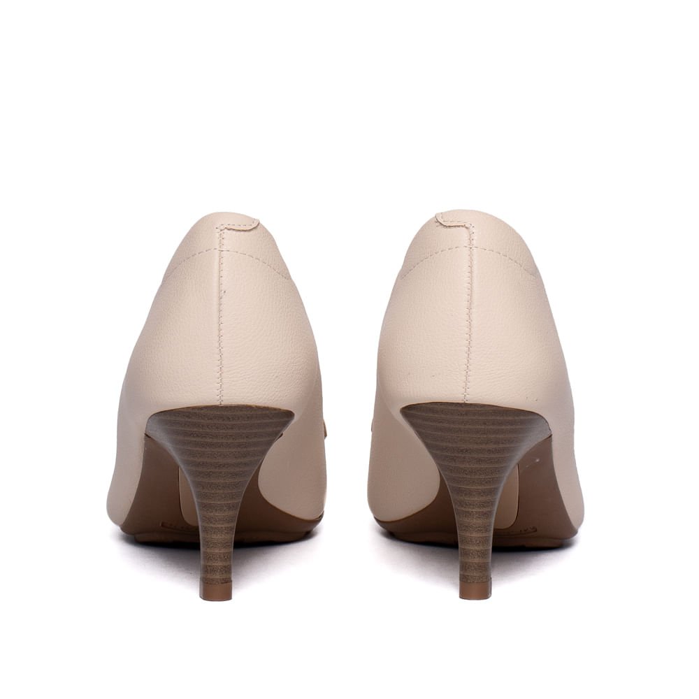 Scarpin Feminino Modare Napa Salto Fino Creme Creme 3