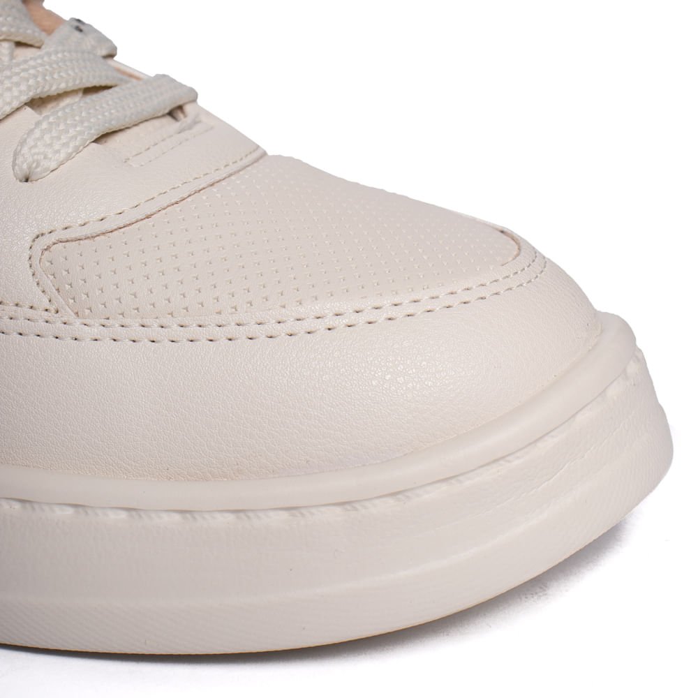 Tênis Feminino Modare Napa Flatform Branco Off/Dourado Branco/Dourado 6