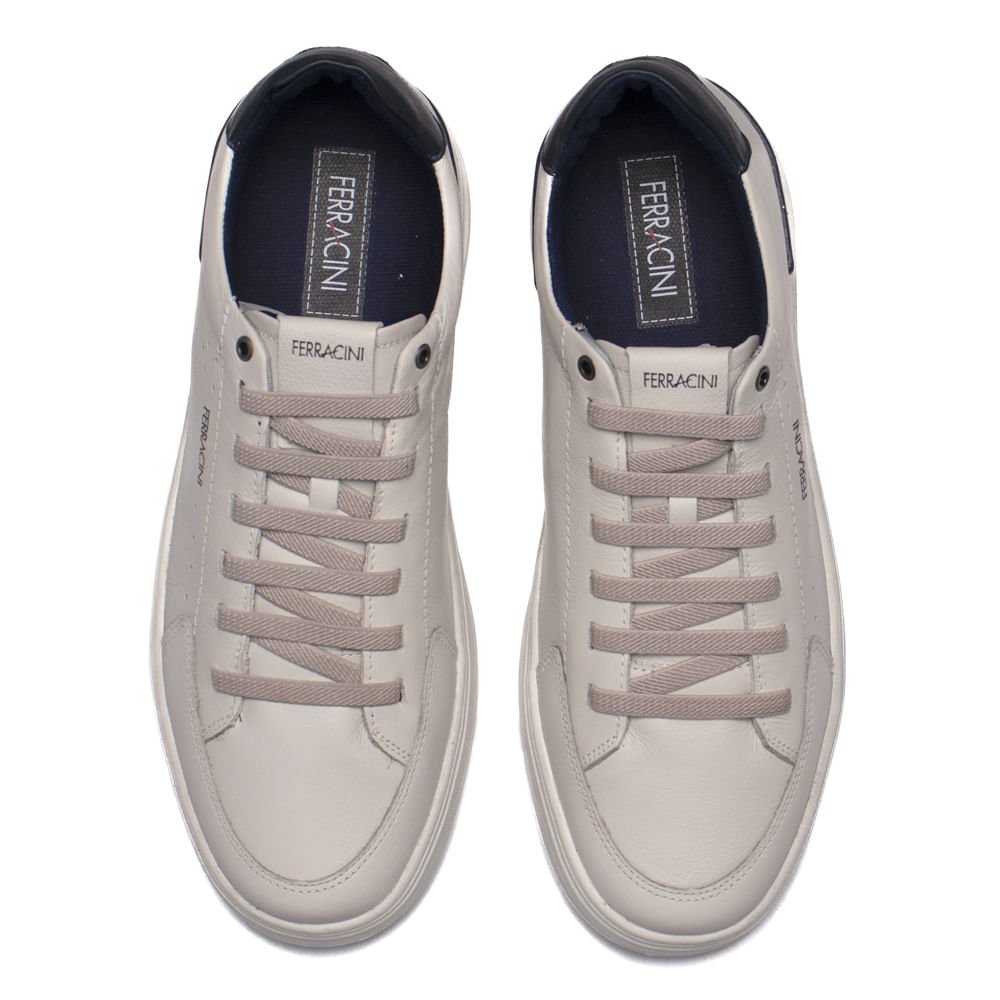 Sapatênis Masculino Ferracini Gold Off White Off White 4