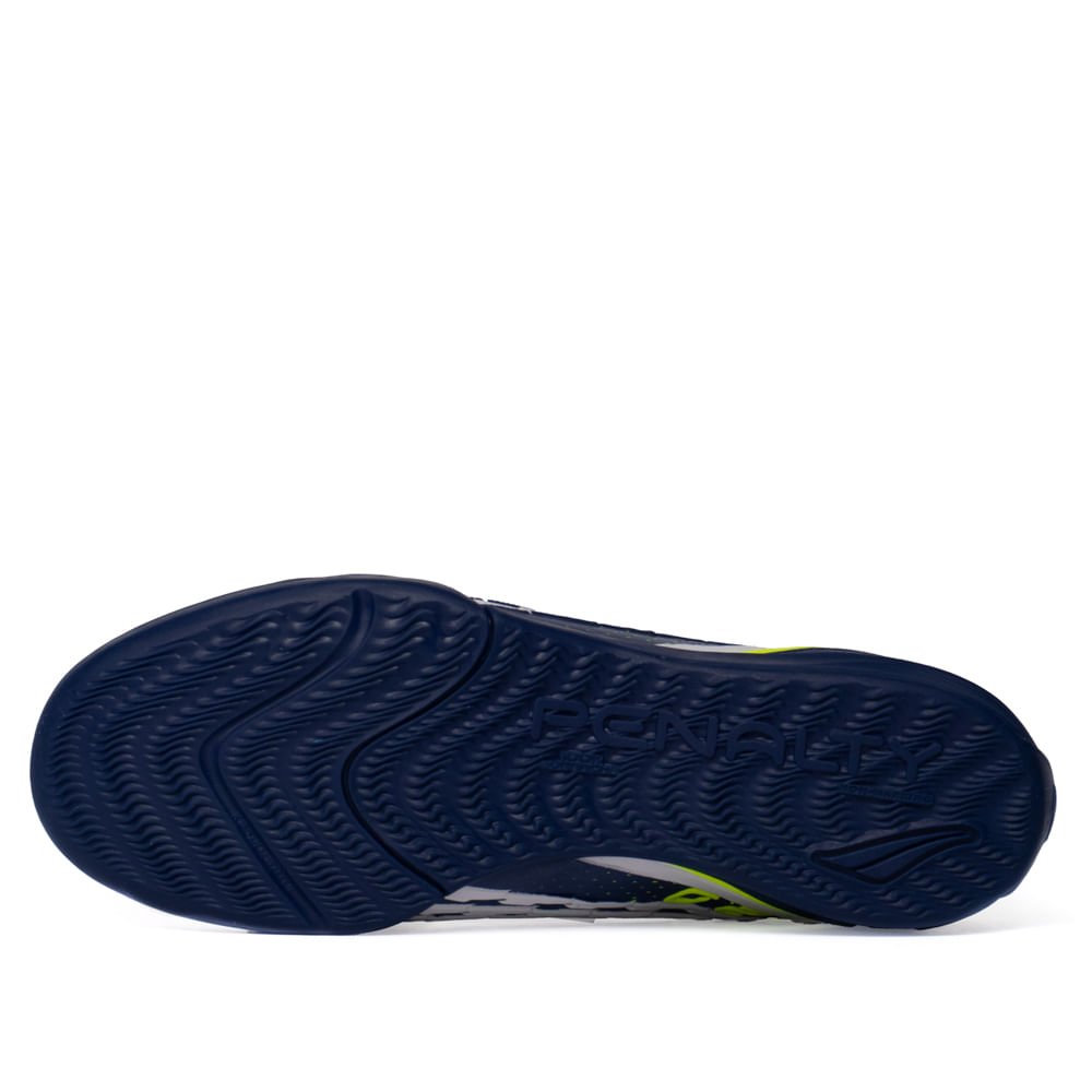 Chuteira Masculina Penalty Garra Y-2.0 HiperFlex Branco Branco/Azul/Verde 2