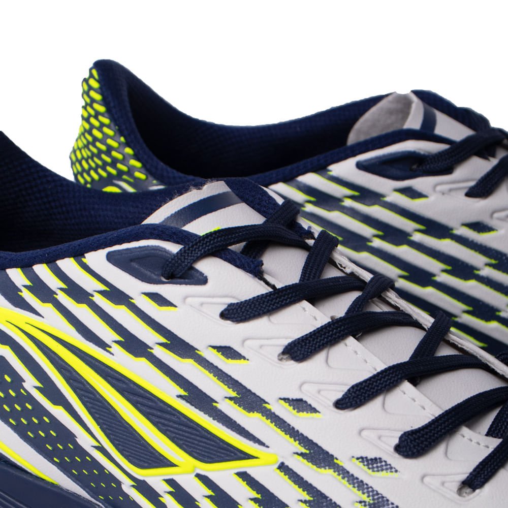 Chuteira Masculina Penalty Garra Y-2.0 HiperFlex Branco Branco/Azul/Verde 5