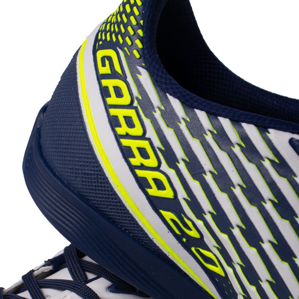 Chuteira Masculina Penalty Garra Y-2.0 HiperFlex Branco Branco/Azul/Verde 6