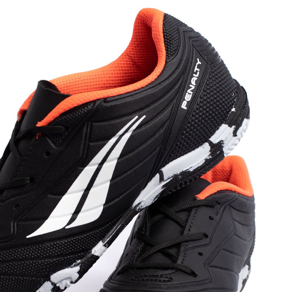 Chuteira Futsal Infantil Penalty Matis XXI Preto/branco Preto/Branco 5