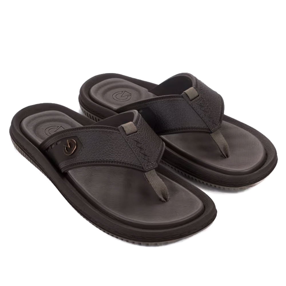 Chinelo Masculino Cartago Fiji V Marrom Marrom 5