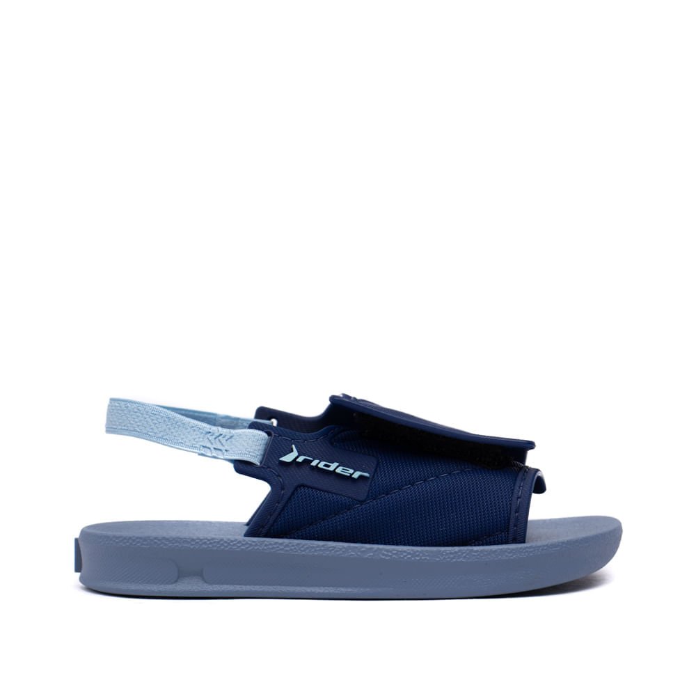 Chinelo Slide Infantil Rider Street Baby Azul Azul 2
