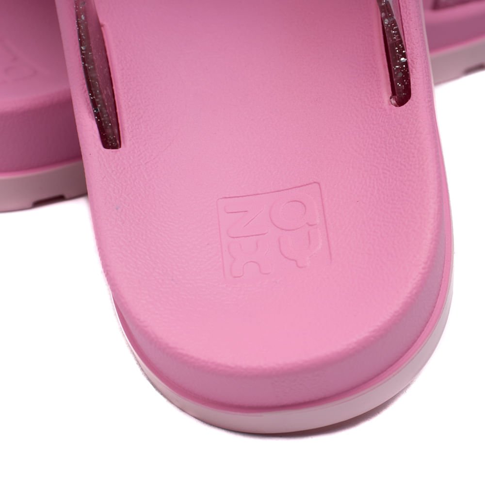 Chinelo Slide Infantil Zaxy Daily Rosa Rosa 5