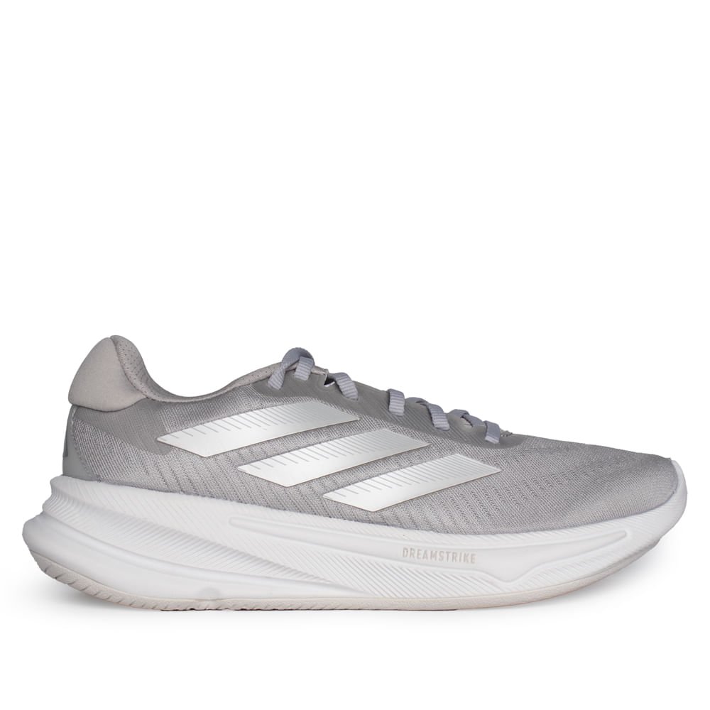 Tênis Feminino Adidas Supernova Ease Respirável Cinza/prata