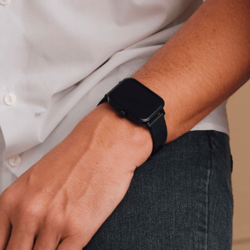 Relógio Unissex Condor Smartwatch COSMART1AA8P Touch Preto Preto 6