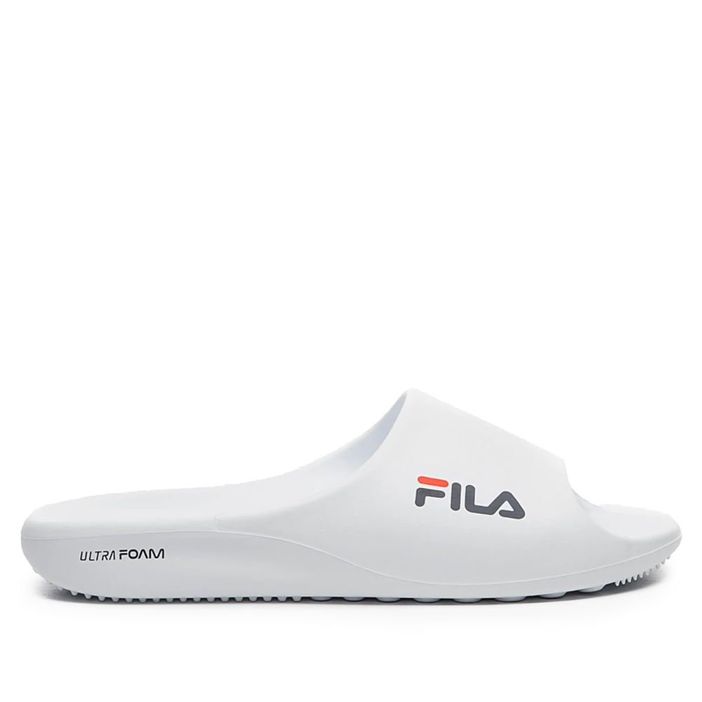 Chinelo Masculino Fila Drifter Foam Ultrafoam Branco Branco 2