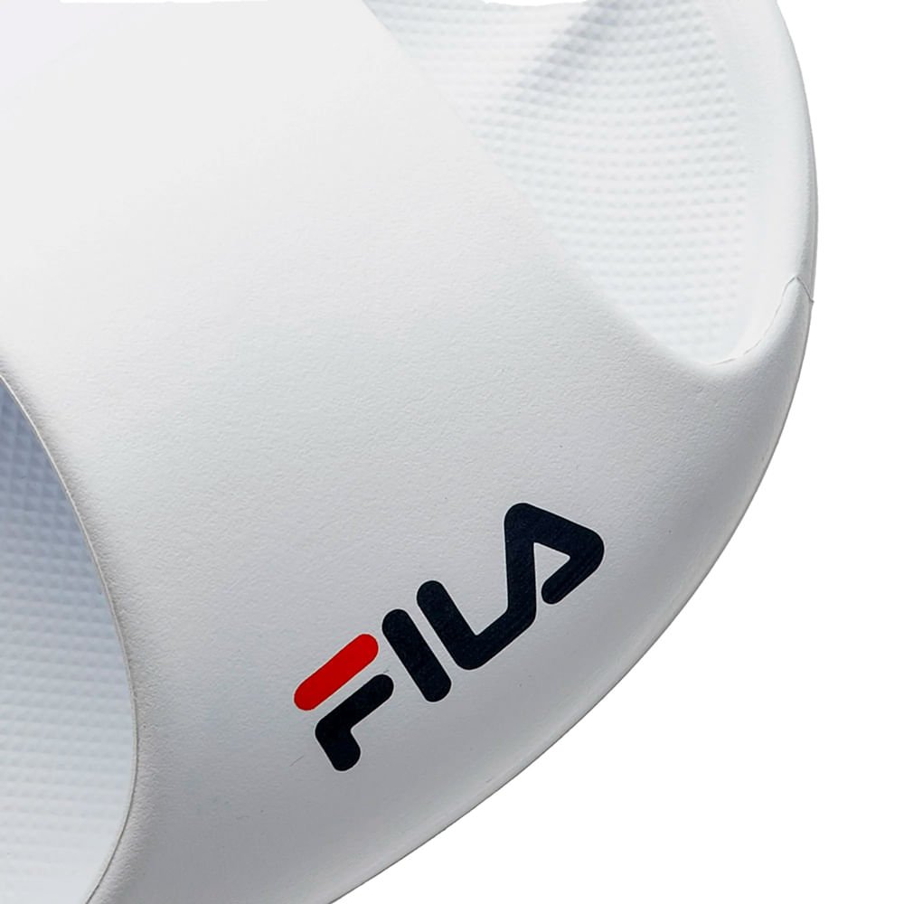 Chinelo Masculino Fila Drifter Foam Ultrafoam Branco Branco 5