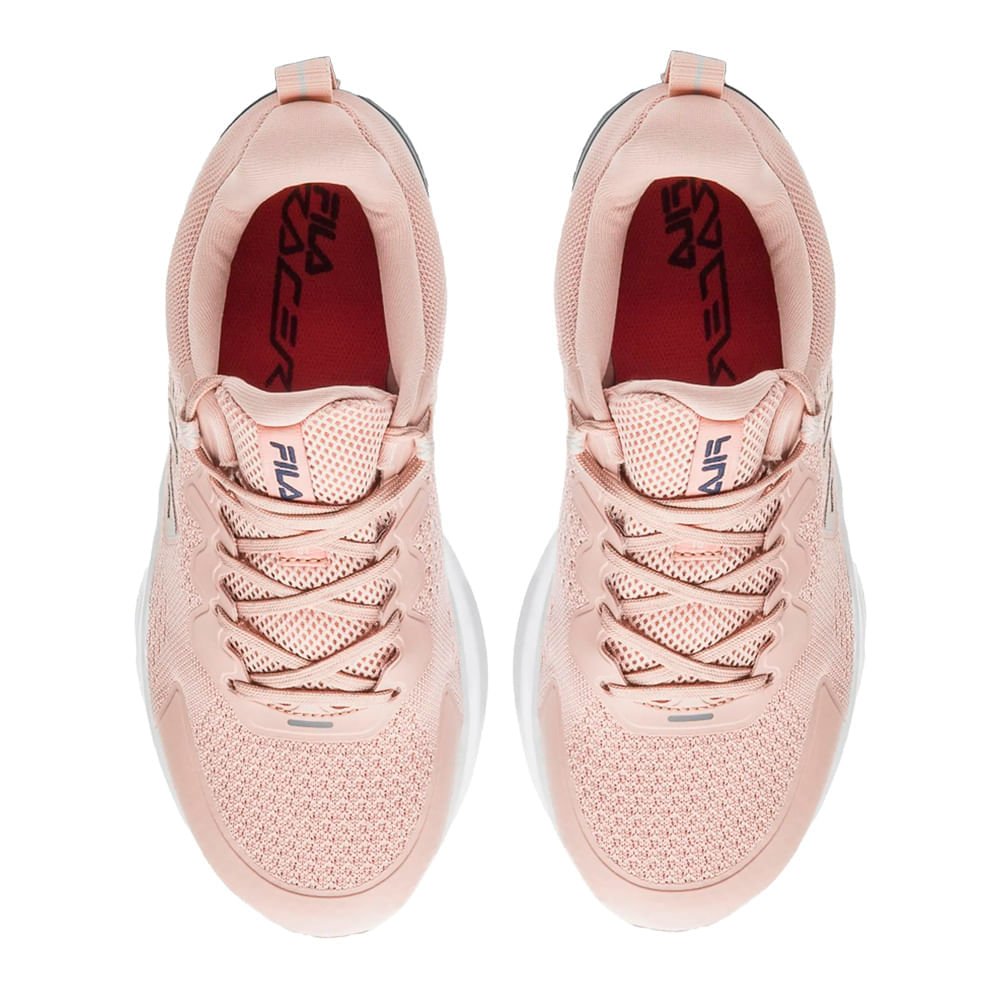Tênis Feminino Fila Duality 2 Mesh Rose/Grafite Rose/Grafite 4
