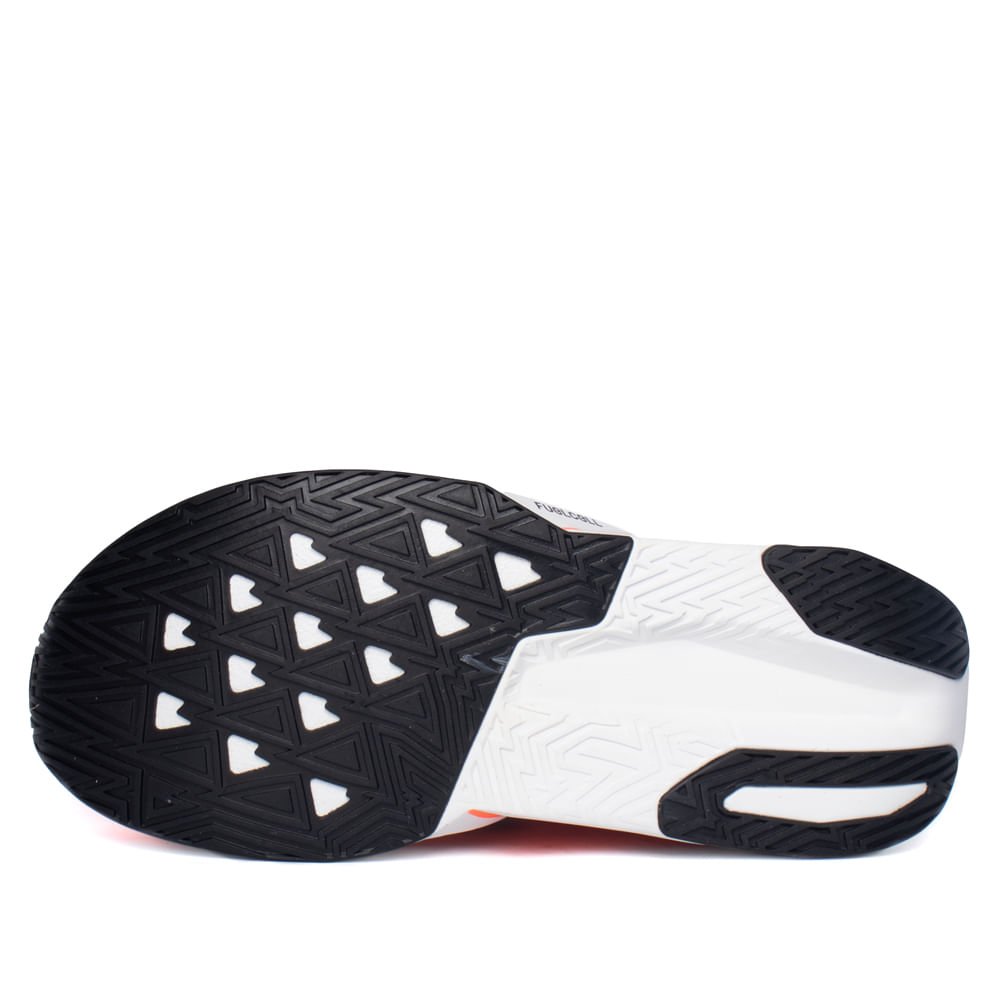 Tênis Masculino New Balance FuelCell Rebel v5 Coral Neon Branco/Coral 2