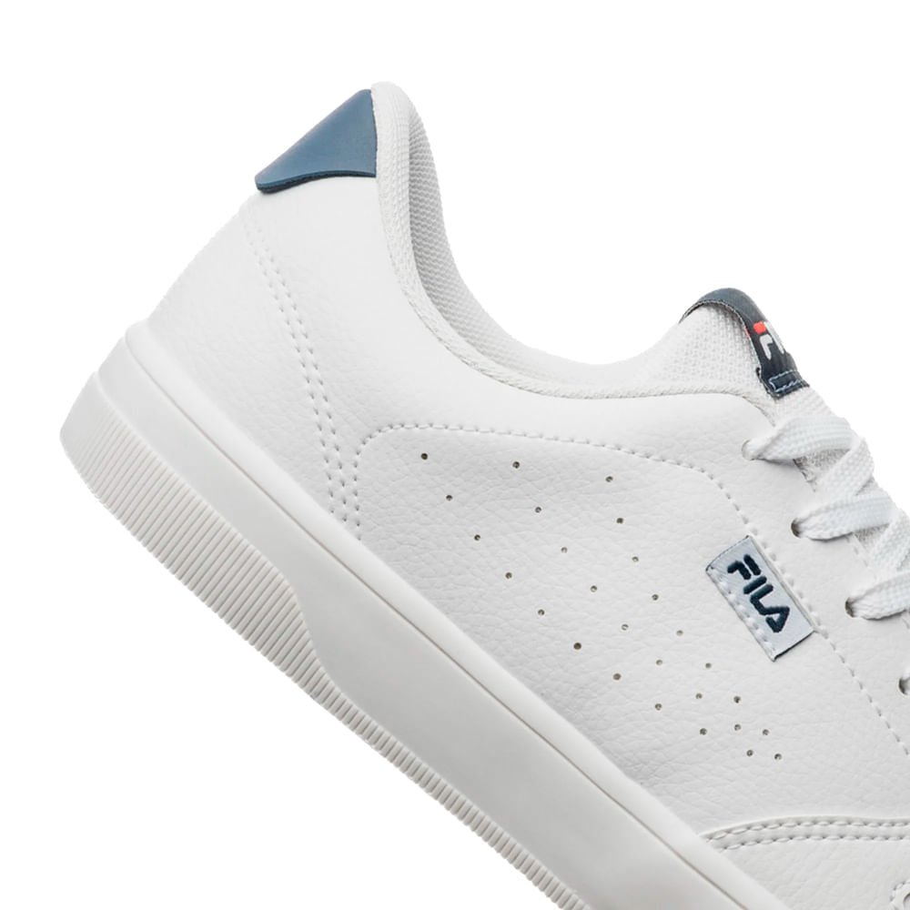 Tênis Masculino Fila Daily Laminado Branco/Marinho Branco/Marinho 5