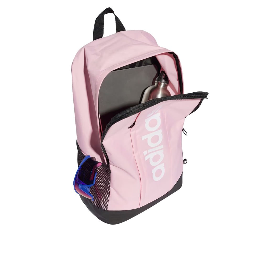 Mochila Unissex Adidas Linear Rosa/Preto Rosa/Preto 4
