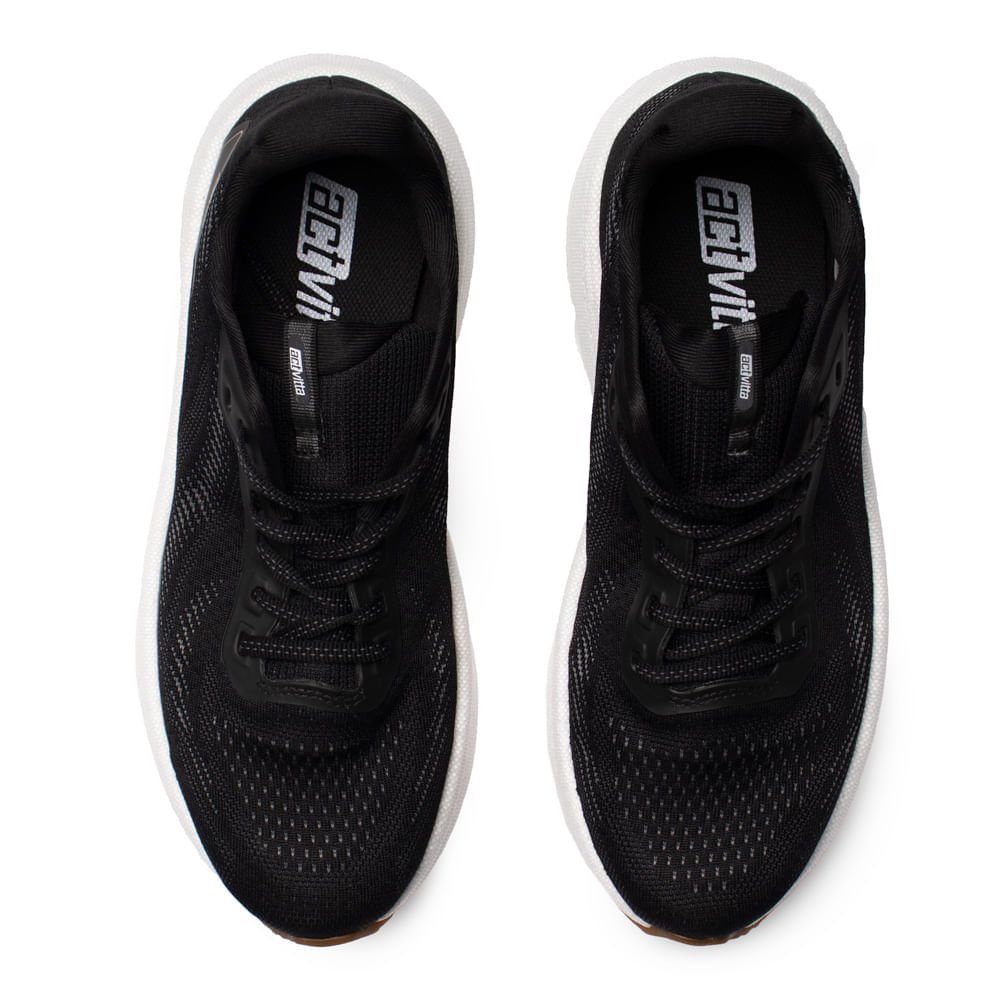 Tênis Masculino Actvitta Berlin Conforto Preto Preto 4