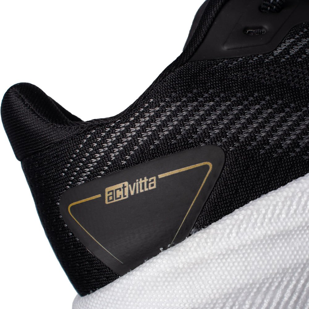 Tênis Masculino Actvitta Berlin Conforto Preto Preto 5