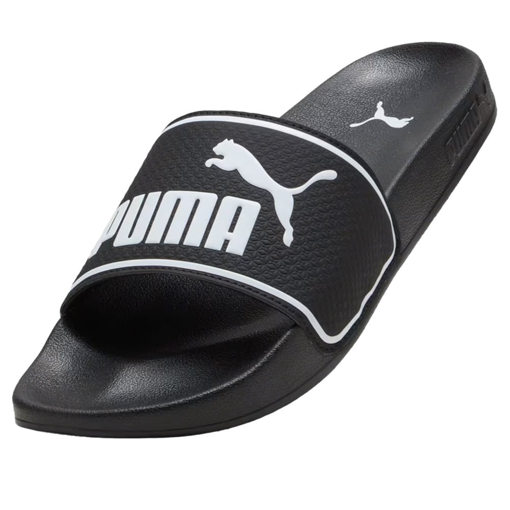 Chinelo Masculino Puma Leadcat 2.0 Tira Acolchoada Preto Preto 4