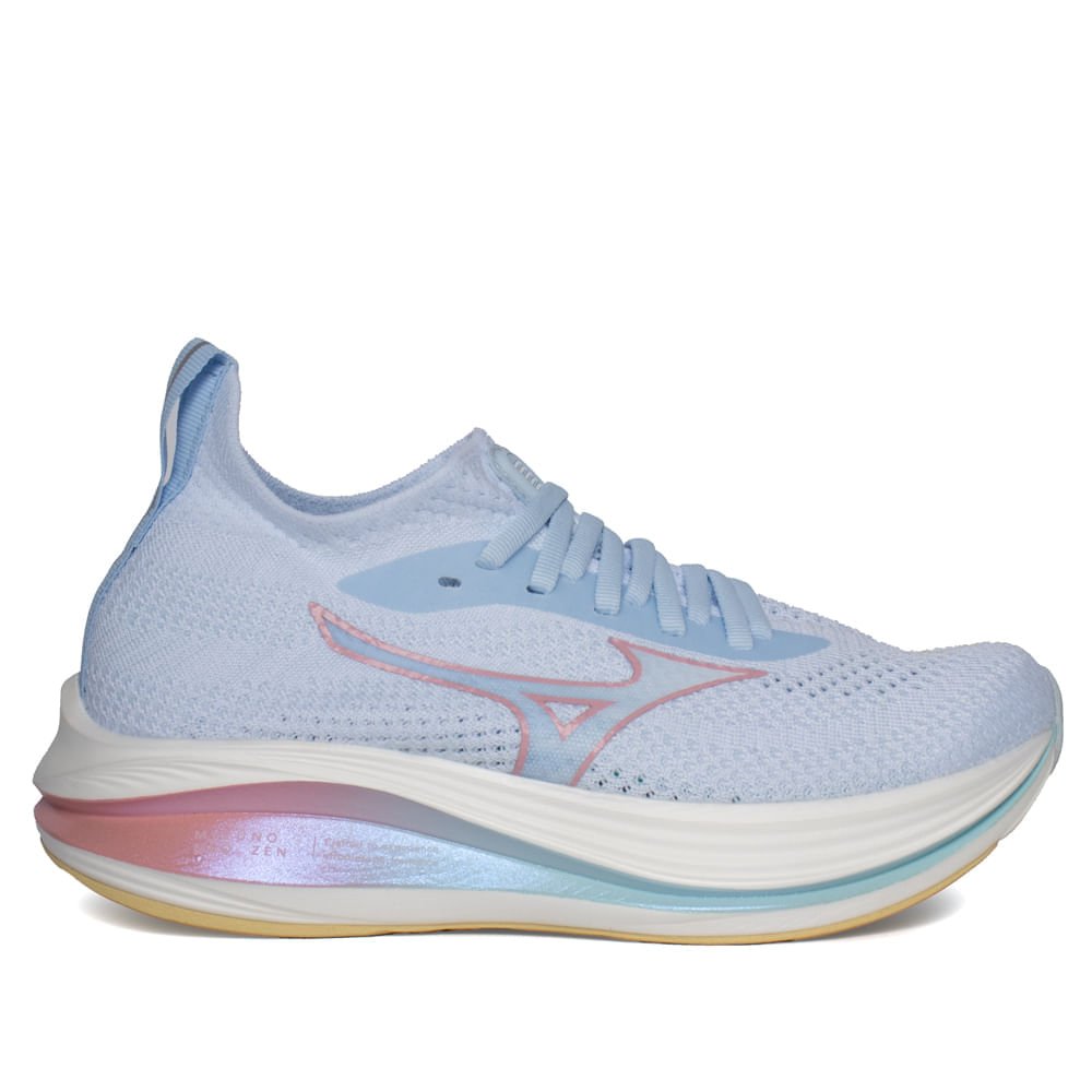 Tênis Feminino Mizuno Neo Zen Estabilidade Azul Claro