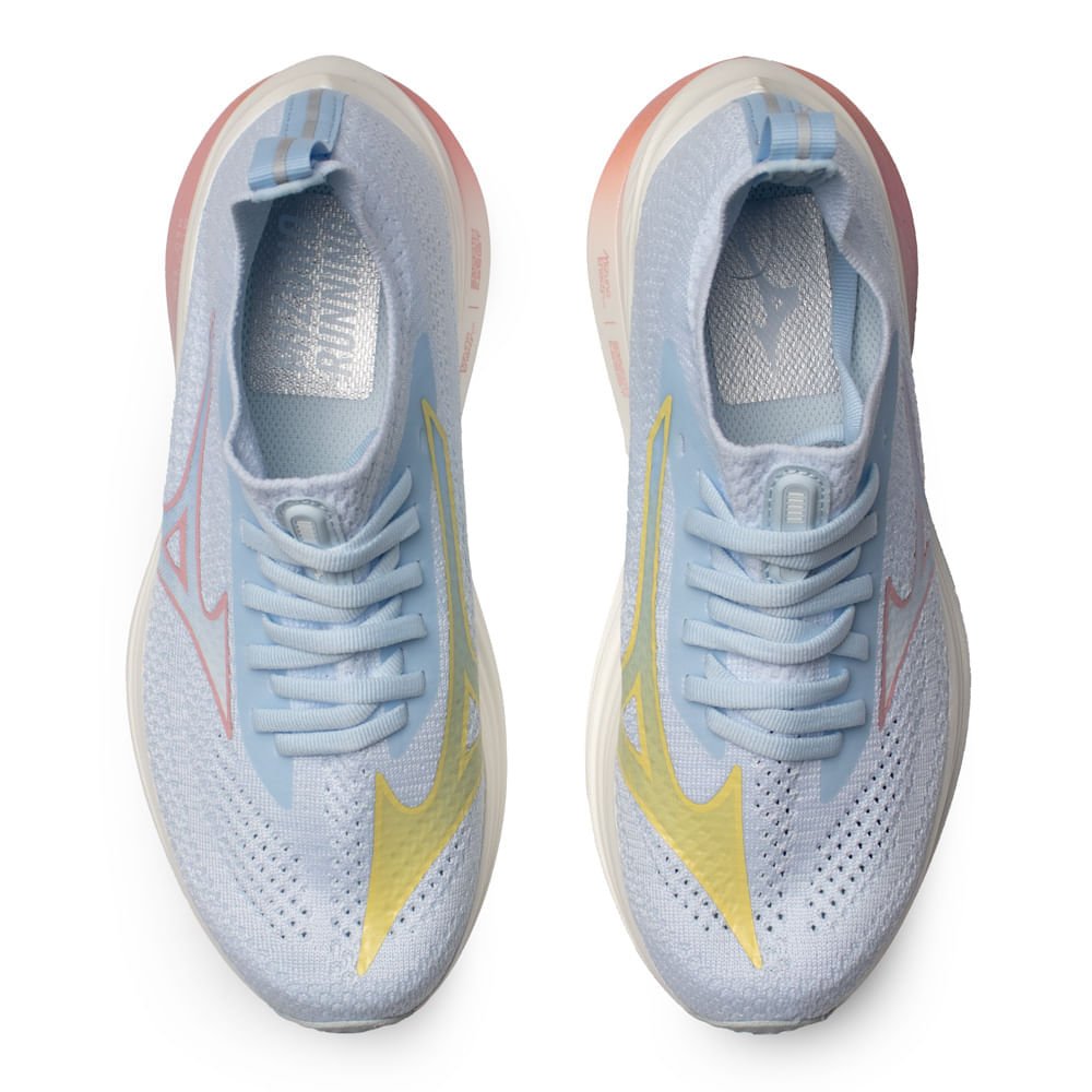 Tênis Feminino Mizuno Neo Zen Estabilidade Azul Claro Azul/Branco 4