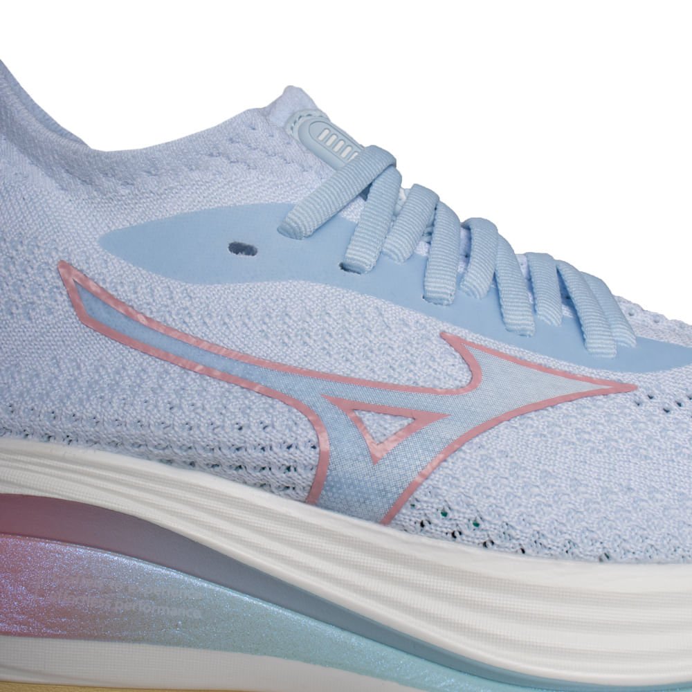 Tênis Feminino Mizuno Neo Zen Estabilidade Azul Claro Azul/Branco 4