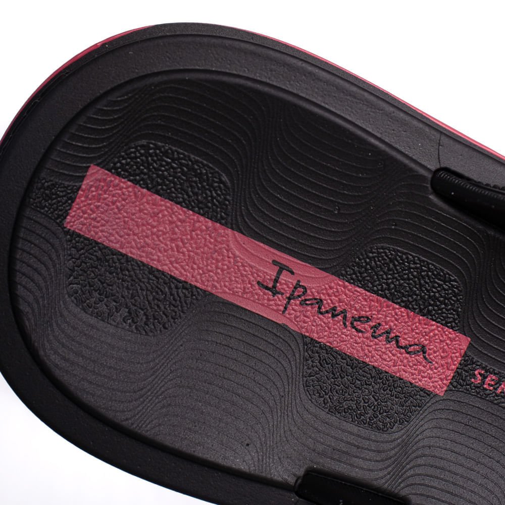 Chinelo Infantil Ipanema Glow Detalhe Corda Preto/Rosa Preto/Rosa 5