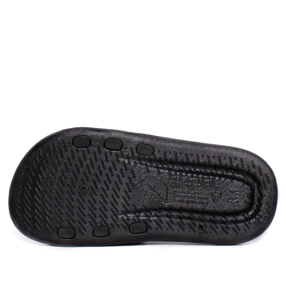 Chinelo Infantil Rider Step Slide Monobloco Preto/Azul Preto/Azul 3