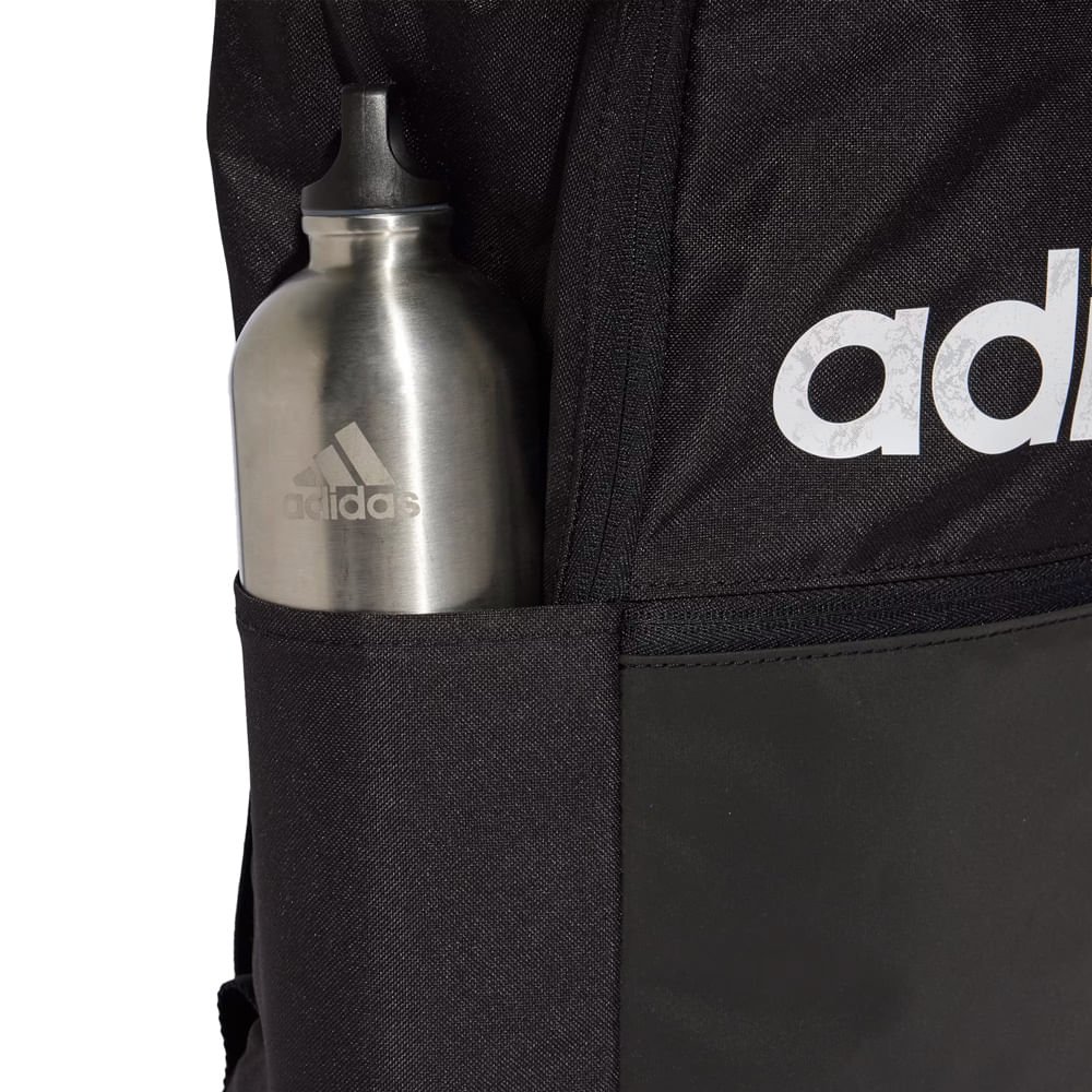 Mochila Unissex Adidas Clássica Preto Preto 4