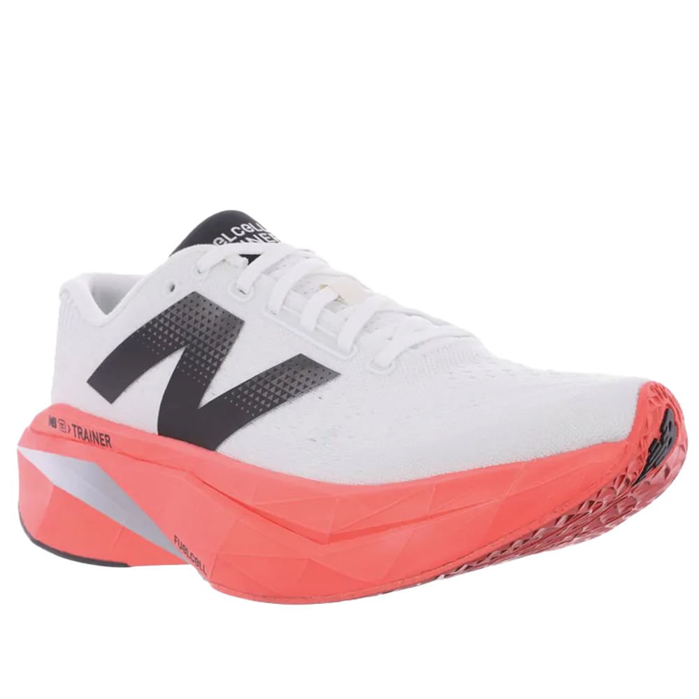 Tênis Masculino New Balance V3 FuellCell Coral Neon Branco/Coral 3