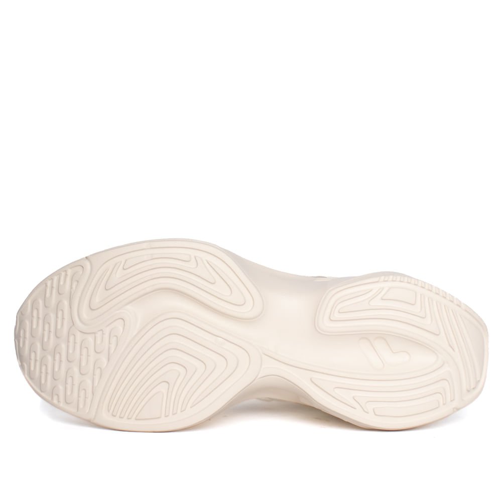 Tênis Feminino Fila Progress Lite Mesh Off White/Bege Off White 2