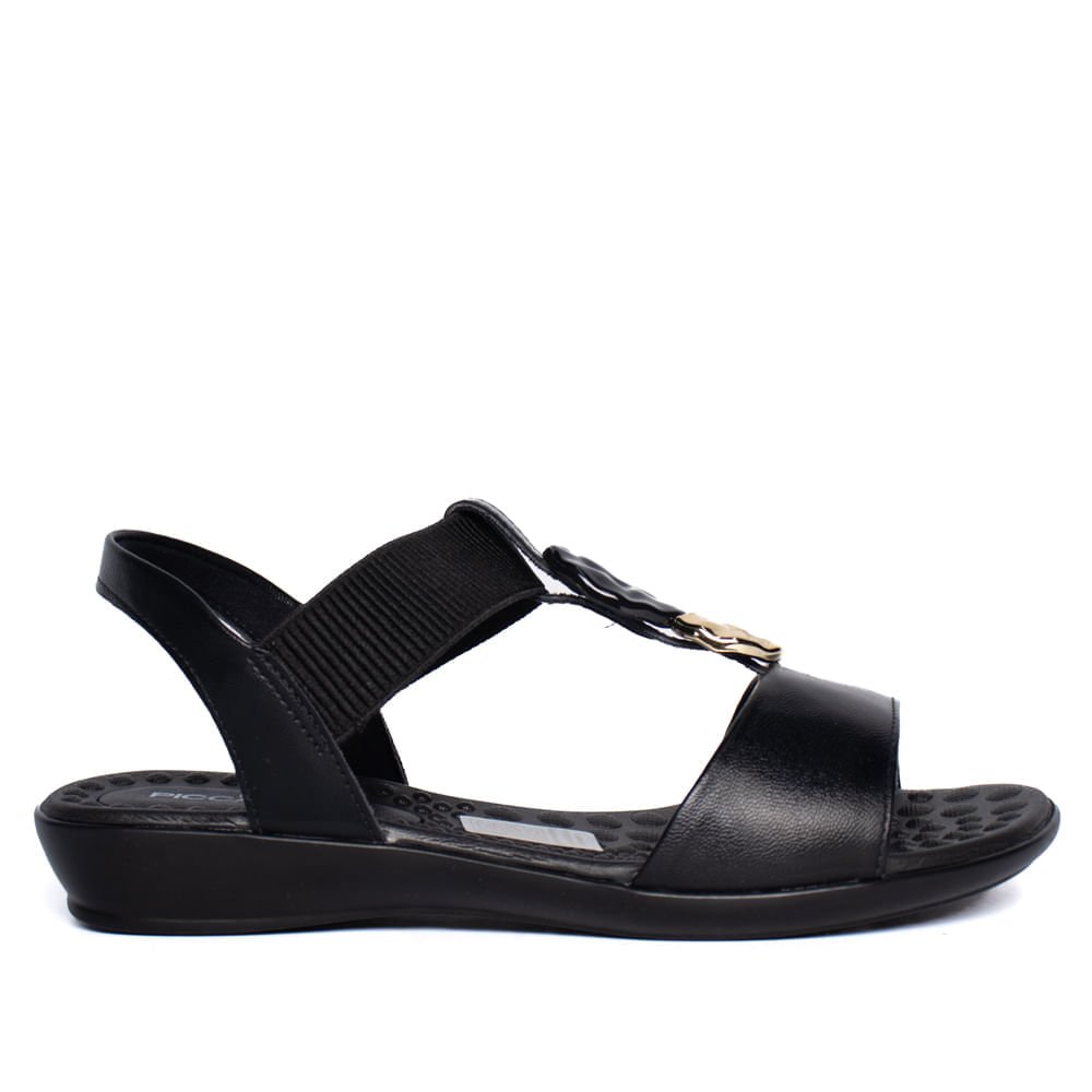 Sandália Feminina Piccadilly Camila Anabela Preto