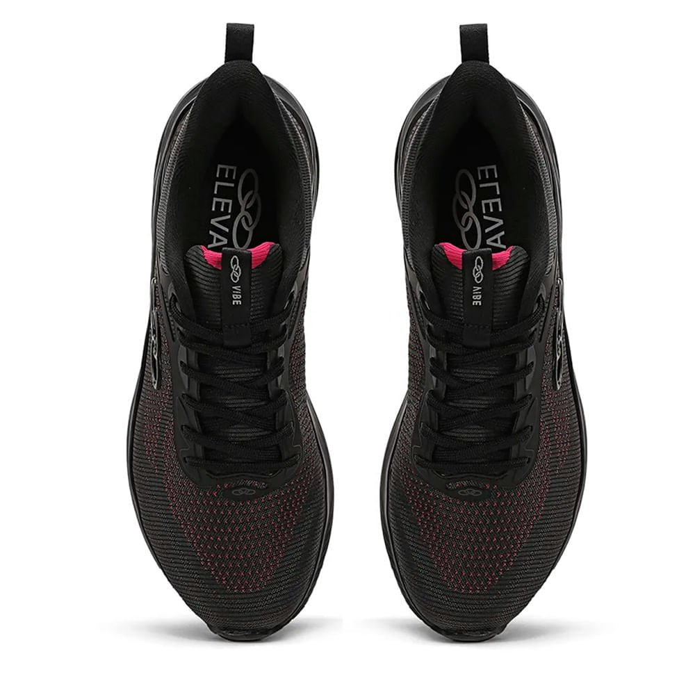 Tênis Feminino Olympikus Vibe Eleva+ Preto Preto 4