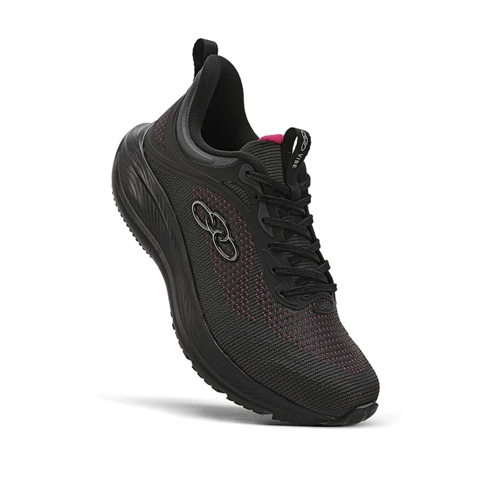 Tênis Feminino Olympikus Vibe Eleva+ Preto Preto 5
