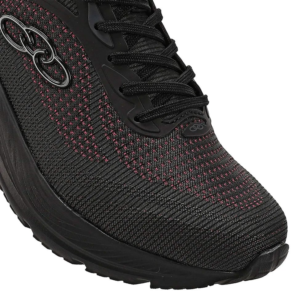 Tênis Feminino Olympikus Vibe Eleva+ Preto Preto 6