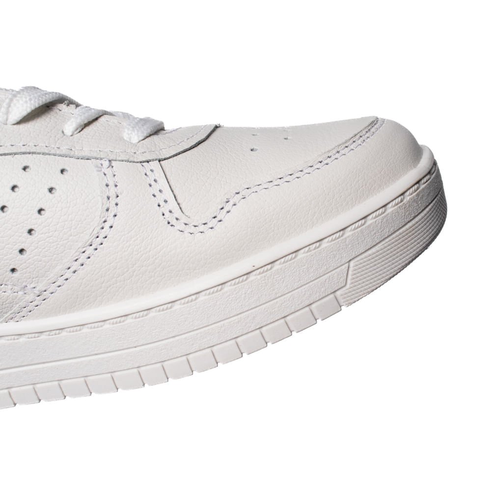 Tênis Feminino Dakota Casual de Couro Branco Branco 5