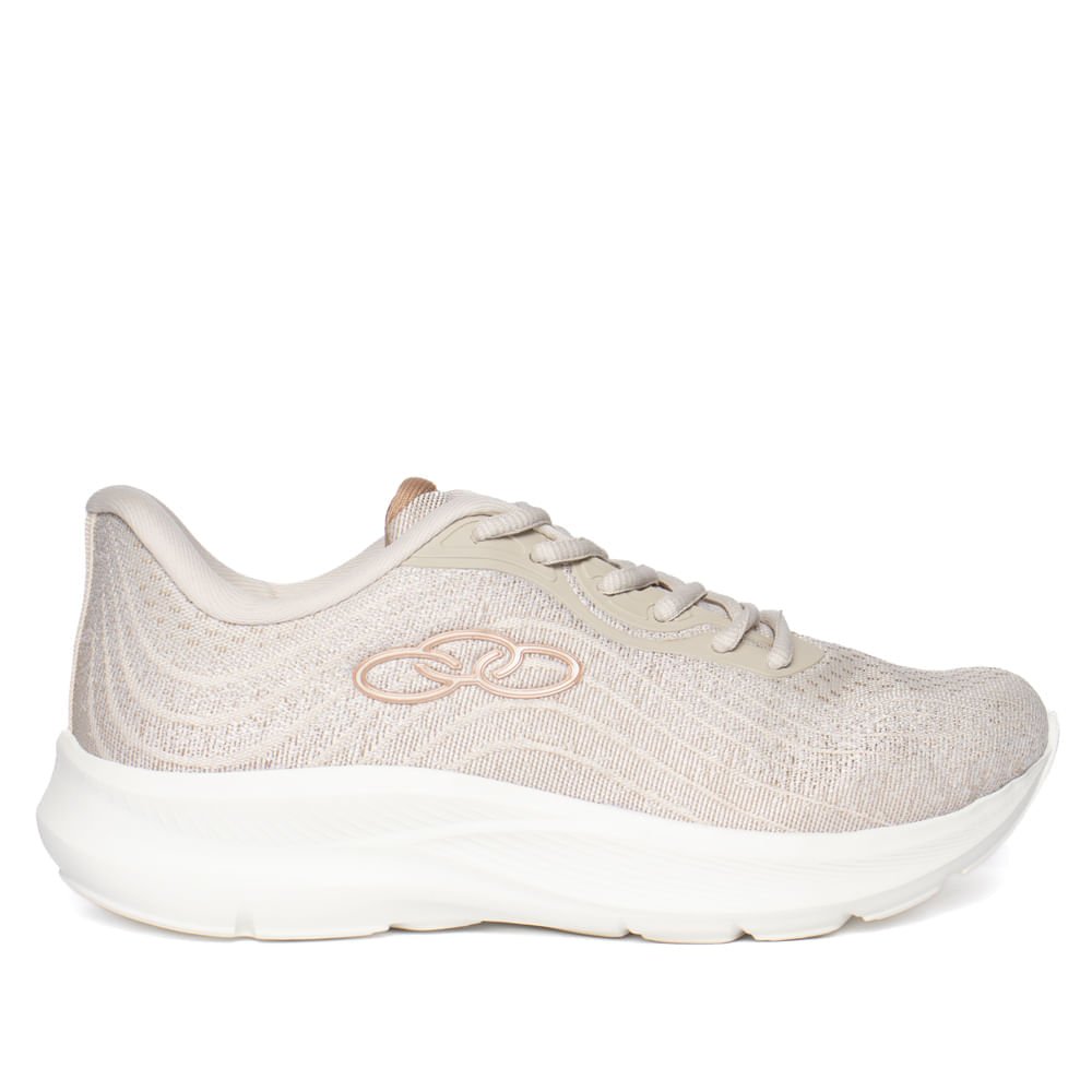 Tênis Feminino Olympikus Venus 3 Evasense Off White/Bege