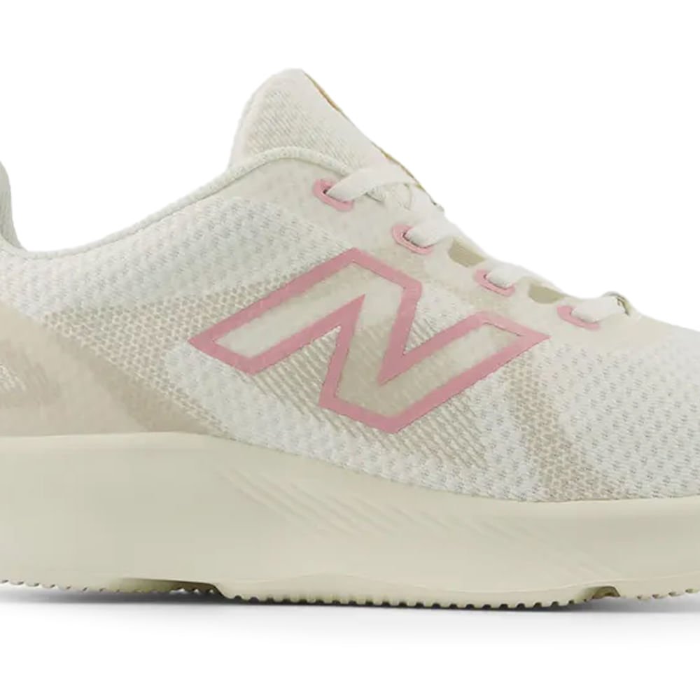 Tênis Feminino New Balance 430 V4 Corrida Branco/Rosa/Bege Branco/Rosa 5