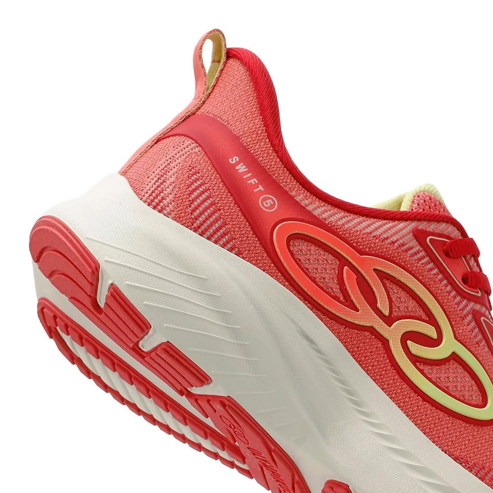 Tênis Feminino Olympikus Swift 5 Evasense Gripper Rosa Rosa 5