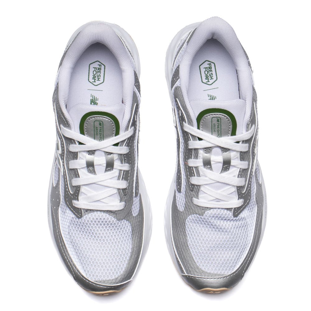 Tênis Masculino New Balance Marist 4I Fresh Cinza/Verde Cinza/Verde 4