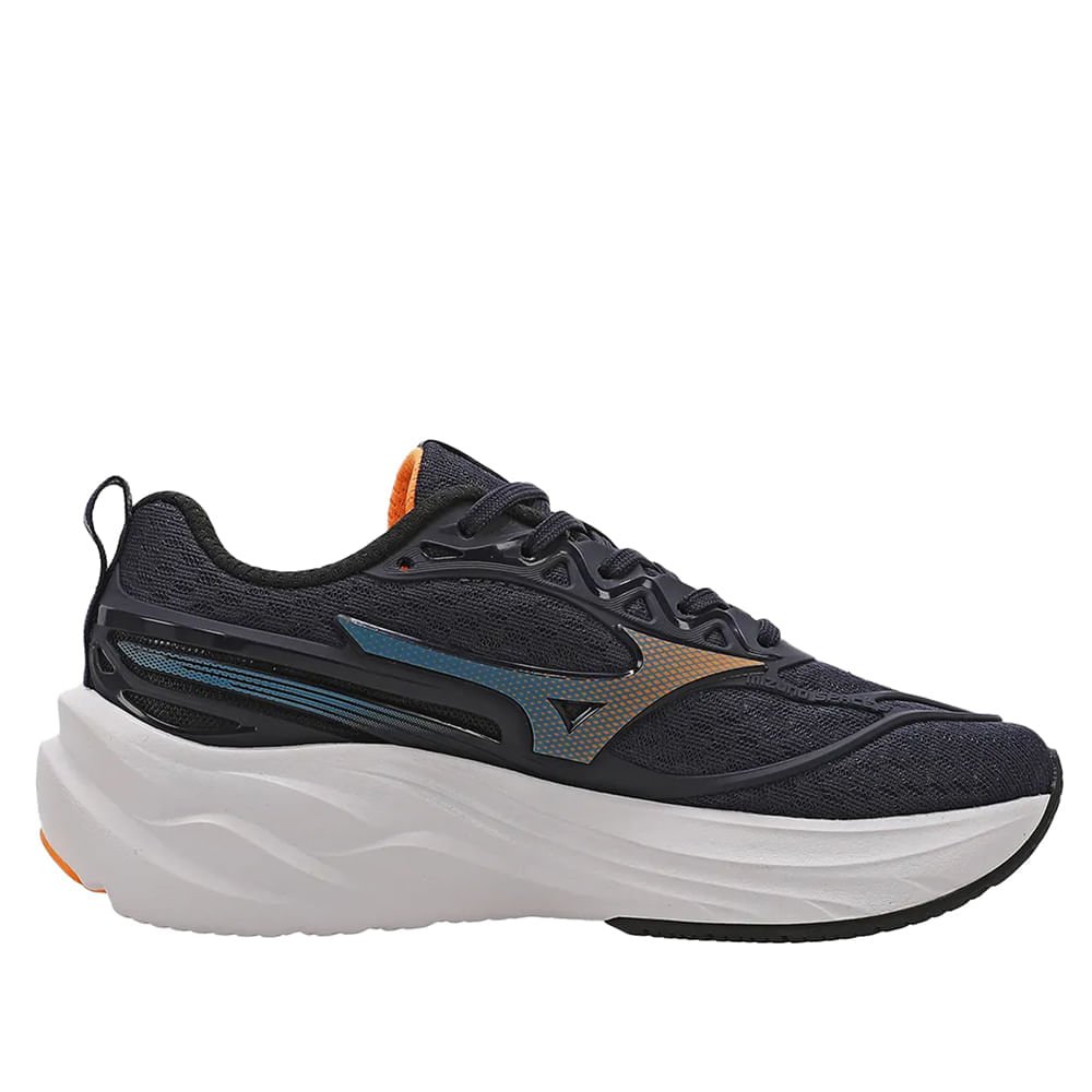 Tênis Juvenil Mizuno Space 5 Júnior Softier Foam Marinho